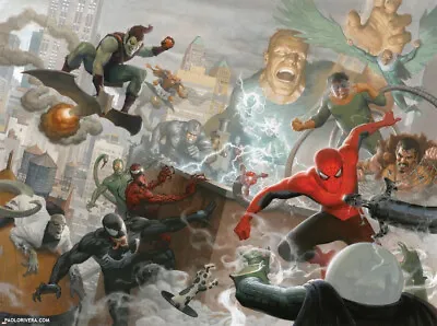 Spiderman Vs The Terrifying Twelve:venom/carnage/green Goblin/rhino/ Doc Ock/etc • $750