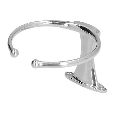 * Boat Ring Drink Holder Marine 316 Stainless Steel Ring Cup Holder For Yacht • $19.81