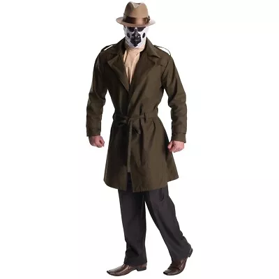 Rorschach Costume Adult The Watchmen Walter Kovacs Halloween Fancy Dress • $16.47