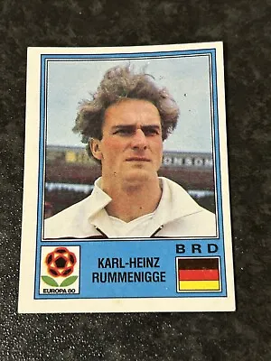 Panini Europa 80 - Unused Sticker - Karl Heinze Rummenigge - Germany - #45 • £20