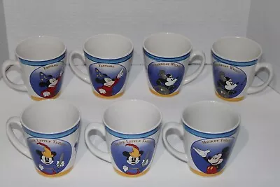 Disney Mickey Through The Years Stoneware Cups Mugs  • $8.75