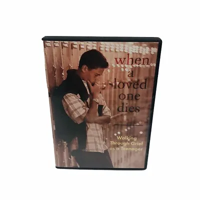 When A Loved One Dies: Walking Through Grief As A Teenager(DVD 2002)RARE Bin J • $2.99