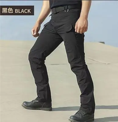 Overalls Men's Tactical Work Pants Multi-pocket Waterproof Outdoor Work • $25.64