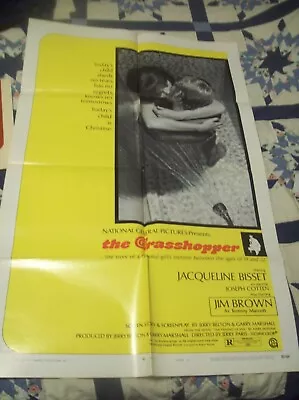 Jacqueline Bisset-Joseph Cotten-The Grasshopper (1970)-Original One Sheet Poster • $5.50