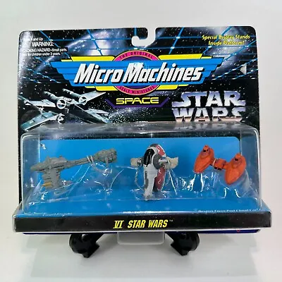 Star Wars Micro Machines Set VI Escort Frigate Boba Slave Bespin Twin Pod 1995 • £14.99