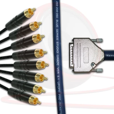 £79.17 • Buy 25 Pin D Sub To RCA Cable. Serial Db-25 Van Damme Multicore Snake Loom Lead