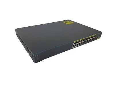 Cisco Catalyst WS-C2960-24LT-L 16x 10/100 + 8x 10/100 PoE Port Ethernet Switch • £24.99