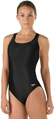 $16.99 • Buy Speedo Women Swimsuit - Pro LT Super Pro Black / Navy / Sapphire