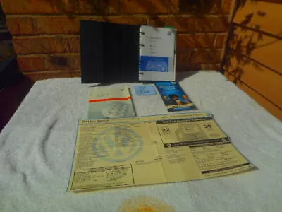 2011 11 Volkswagen EOS Owners Manual With Service Books & Invoice & Binder Case • $75