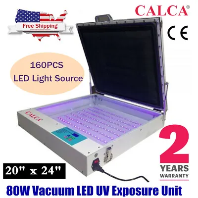$589.38 • Buy CALCA Tabletop Precise 20  X 24  80W Vacuum LED UV Exposure Unit Local Pickup