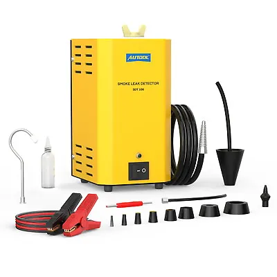 Automotive EVAP Smoke Machine Leak Detector Pipe Vacuum Diagnostic Smoke Tester  • $79.99