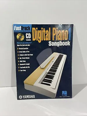 FastTrack Digital Piano 1 Softcover Book W/ CD 1997 Yamaha Hal Leonard Keyboard • $30.56