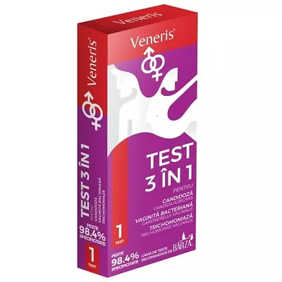 Test 3 In 1 Unisex Candida Albicans/Gardnerella • $31.50