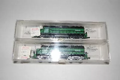 Lot Of 2 N Scale Model Power GP-40's Burlington Northern • $31.30