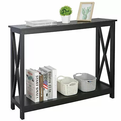 Console Table Entryway Storage Shelf Entry Modern Farm Accent Sofa Table Home  • $49.58