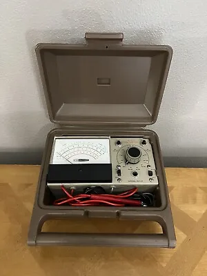 Vintage Heathkit Utility Solid State Voltmeter Model IM-17 In Original Case • $39