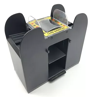 6 Deck Automatic Card Shuffler Blackjack Game Set Casino BlackJack • $10.12