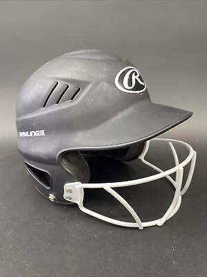 Rawlings Highlighter Fastpitch Softball Batting Helmet Mask Cage Matte Black MLB • $19.99