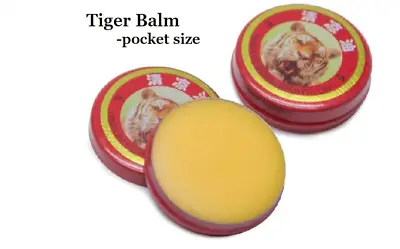 £3.59 • Buy Chinese Tiger Balm Essential Oil Relief Headaches Insects Bite Pocket Size 5x3g