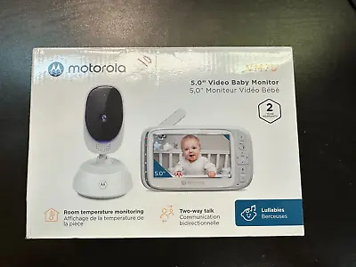 Motorola VM75 Indoor Video Baby Monitor With Camera - 480x272p 1000ft Range NEW • $35