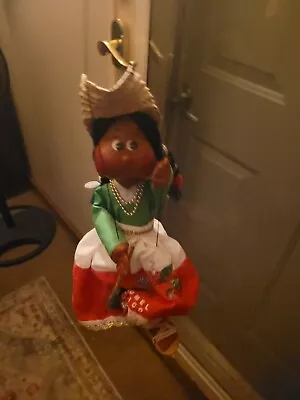 Vintage Senorita' Mexico String Puppet • $30