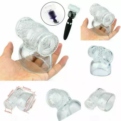 Clear TPE Male Humming Bird Attachment Fit Hitachi Magic Wand Massager Accessory • $11.29