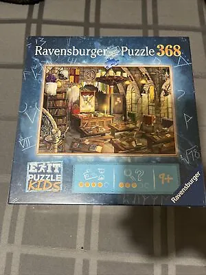 Ravensburger Exit Puzzle Kids Medieval Wizard School 133024 368 Pc Jigsaw - New • $20