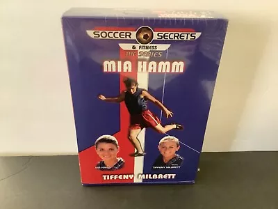 Soccer Secrets & Fitness Mia Hamm & Tiffeny Milbrett DVD Series Of 3 NEW • $23