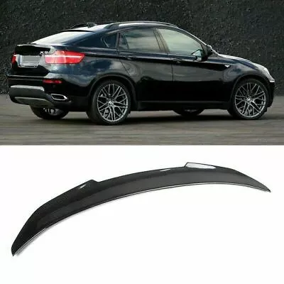 For BMW X6 Series E71 Carbon Fiber Car Rear Spoiler Wing • $141.55