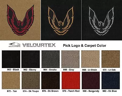 Lloyd Mats Velourtex Pontiac Firebird & Trans Am Front Floor Mats (1970-1981)  • $138.99