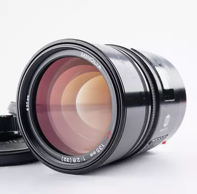 EX+5 MINOLTA AF 135mm F/2.8 Telephoto Lens For Minolta Sony A Mount From JAPAN • $89