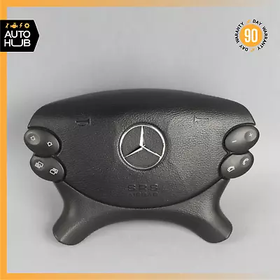 Mercedes W211 E320 CLK350 SL500 E350 Steering Wheel Airbag Air Bag Black OEM • $228.25