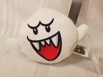 Super Mario Bros Boo Plush 4 Inch Ghost Nintendo • $10.96