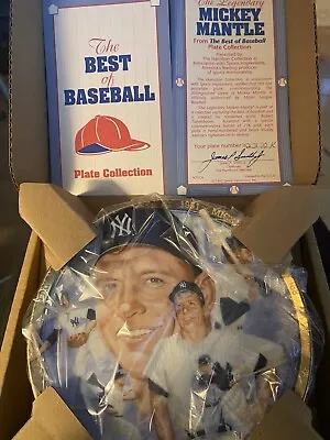 Sports Impression Plate Mickey Mantle • $15