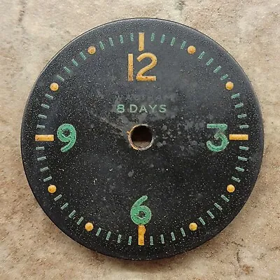 Waltham 8 Day Military Aircraft Clock Dial. Good Condition.  • $29.99