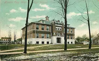 Postcard High School Marine City Michigan - Used In 1915 • $6.95