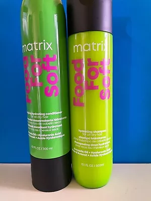 MATRIX Food For Soft Hydrating Shampoo & Conditioner 10.1oz New & Authentic • $34.90