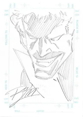 Marvel Creators Collection 1998 Sketchagraph Night Crawler - Ron Lim Sketch Card • $185