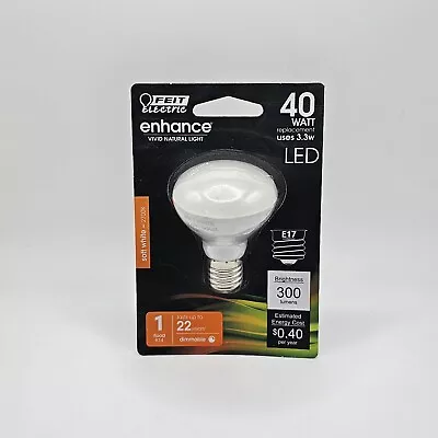 Feit Electric  40 Watt LED 2700k Soft White Flood R14 Base E17 Dimmable • $7.88