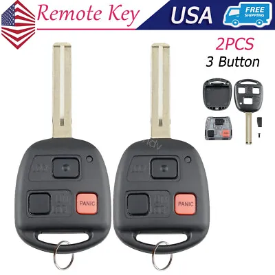 2 Keyless Entry Remote For 1999 2000 2001 2002 2003 Lexus RX300 Car Key Fob • $25.99