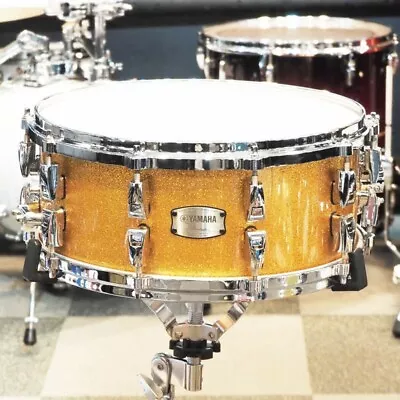 YAMAHA / AMS1460 GCS 14x6 Absolute Hybrid Maple Snare Drum Display Items • $580