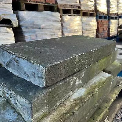 Reclaimed Natural Stone Wall Coping - Job Lot • £480