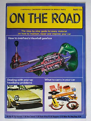 On The Road Marshall Cavendish Motoring Car Magazine Partworks 1980  Number 79 • £4.49