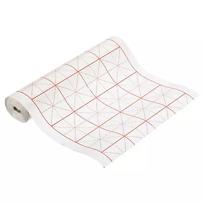 Xuan Paper Roll With 3   MI  Grid 164ft X 14in Half Raw Ripe Xuan White • $34.51