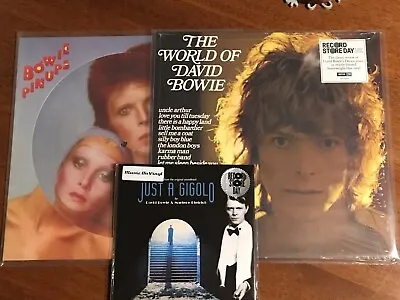 RSD 2019 David Bowie Releases X 3. Brand New Sealed. World Pinups PD And Gigolo • $140