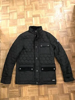 Firetrap Mens Quilted Jacket XS Black • £3