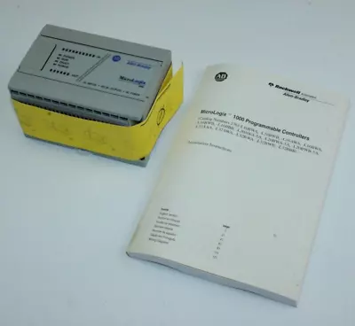 Allen Bradley 1761-L16BWA Micro Logix 1000 PLC Module Series E • $680