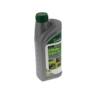 ALM Chainsaw Garden Machinery Lawnmower Strimmer 4 Stroke Engine Oil 1 Ltr OL204 • £11.95