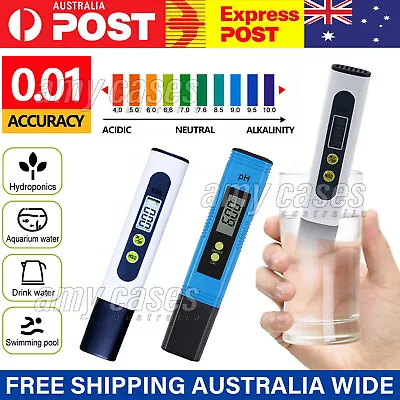 PH TDS Meter Digital Tester Pen Aquarium Pool SPA Water Quality Monitor MEL • $7.56