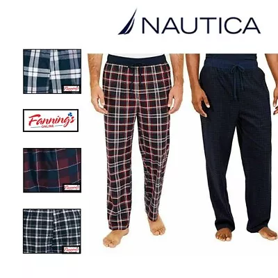 Nautica Men's Cozy Lounge Pant 2 Pack Pajama Pant -B44 • $20.42